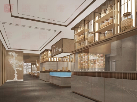 澳斯特酒店二层餐厅室内设计方案
